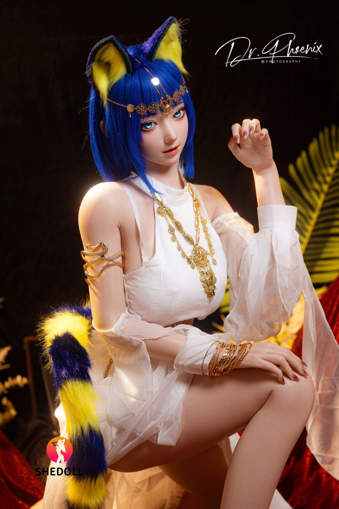 Ankha seksnukk (SHEDOLL 168 cm D-Cup # SH192 2.0 silikoon)