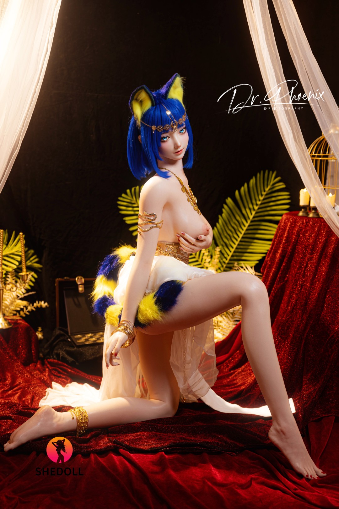 Ankha seksnukk (SHEDOLL 168 cm D-Cup # SH192 2.0 silikoon)