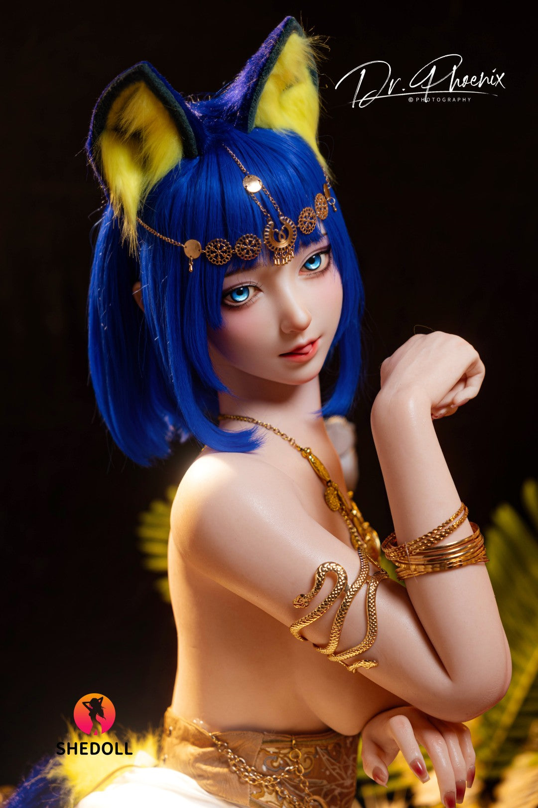 Ankha seksnukk (SHEDOLL 168 cm D-Cup # SH192 2.0 silikoon)