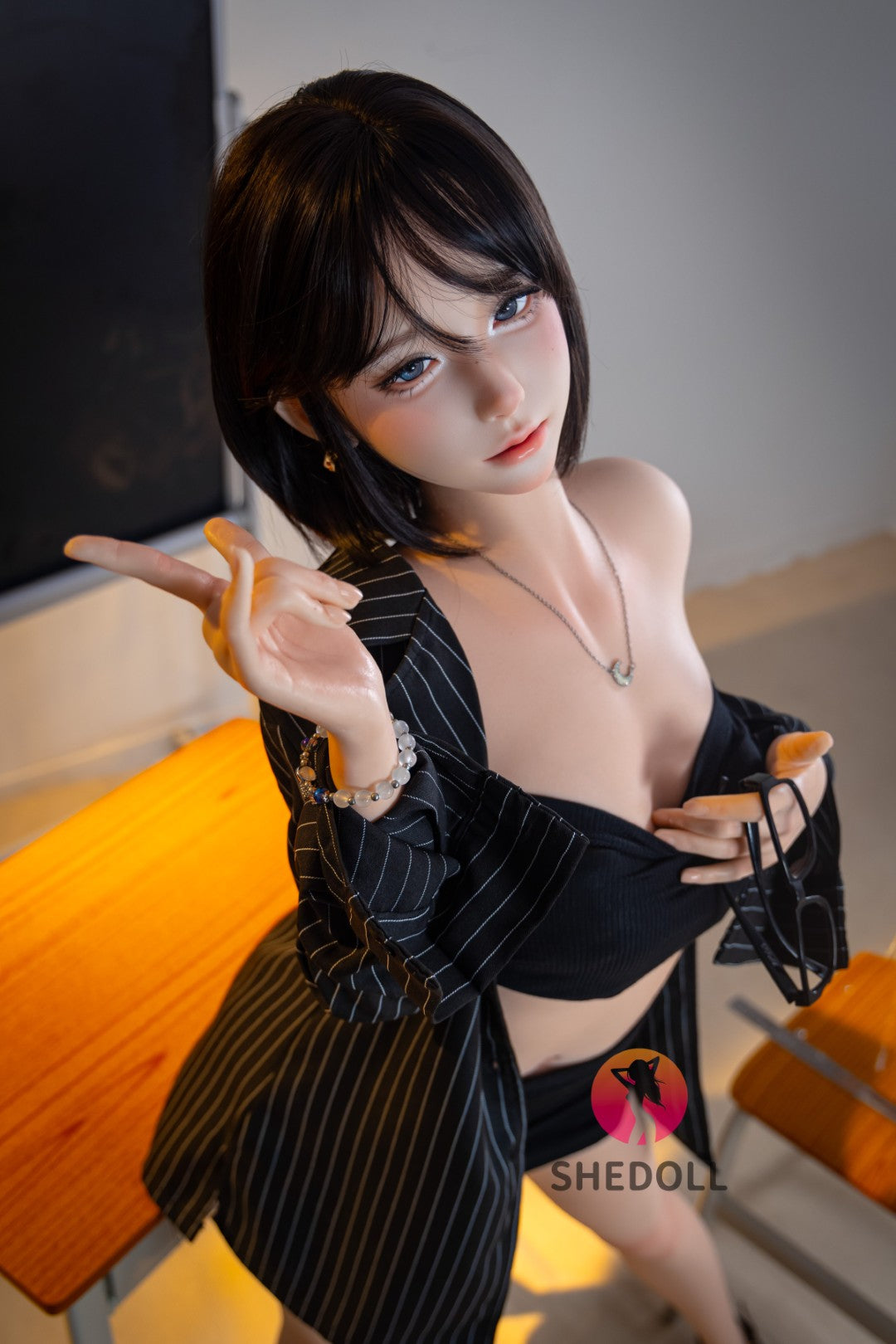 Lina seksnukk (SHEDOLL 152 cm A-tass #SH200 2.0 silikoon)