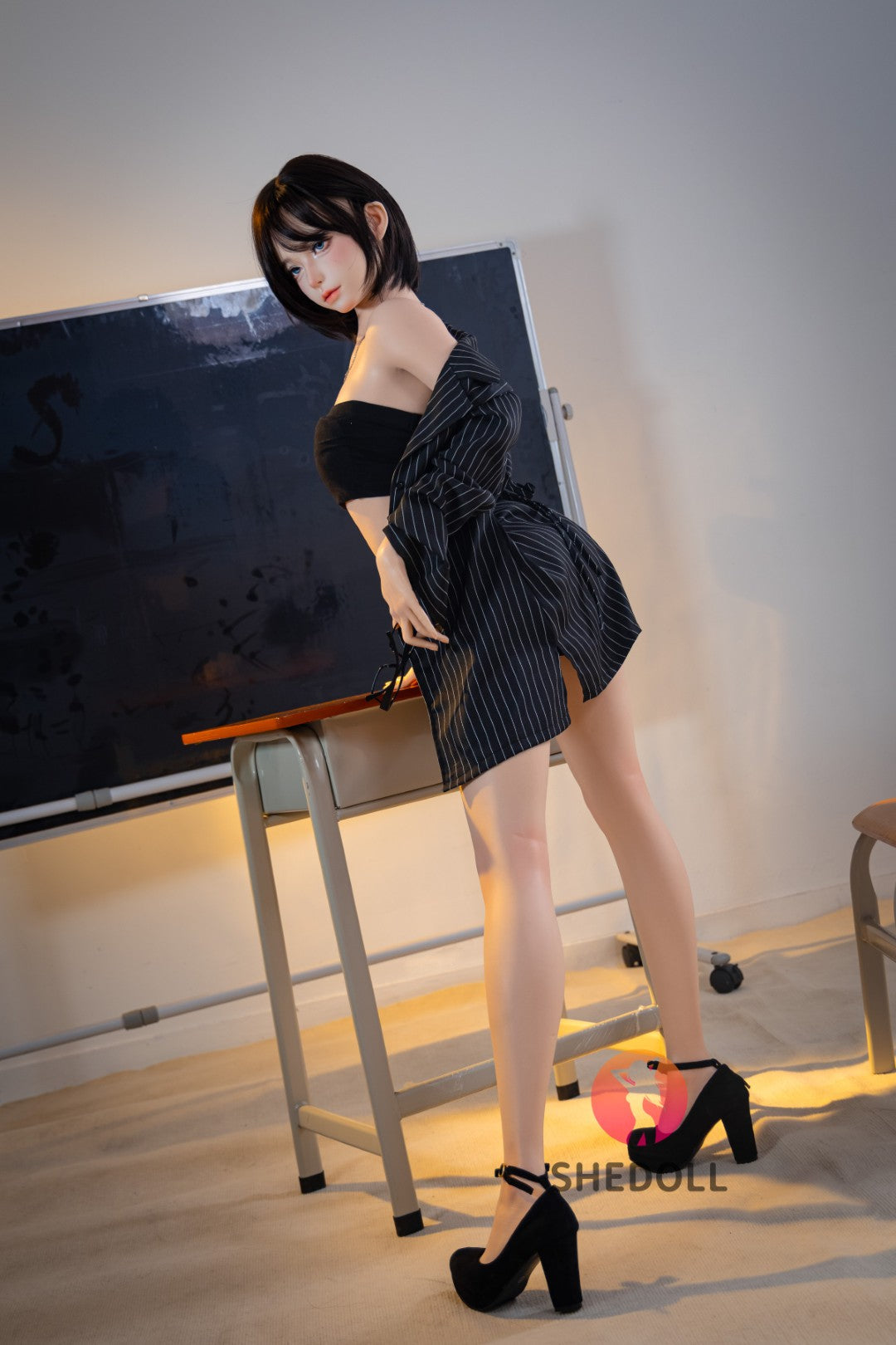Lina seksnukk (SHEDOLL 152 cm A-tass #SH200 2.0 silikoon)