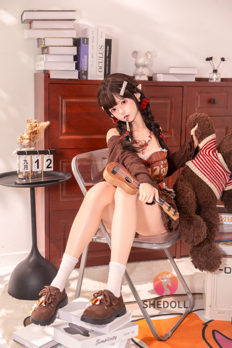 Aileen Sex Doll (SHEDOLL 145 cm G-Cup #SH215 silikoon)