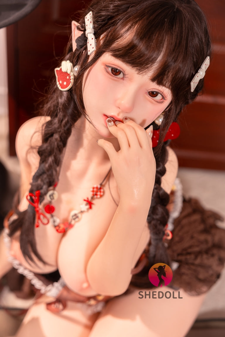 Aileen Sex Doll (SHEDOLL 145 cm G-Cup #SH215 silikoon)