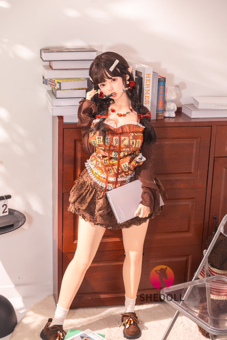 Aileen Sex Doll (SHEDOLL 145 cm G-Cup #SH215 silikoon)