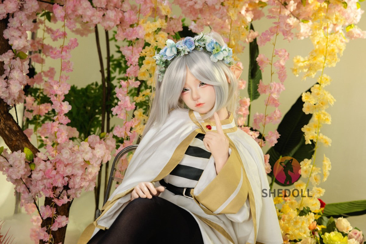 Frieren seksnukk (SHEDOLL 145 cm G-Cup #SH225 silikoon)