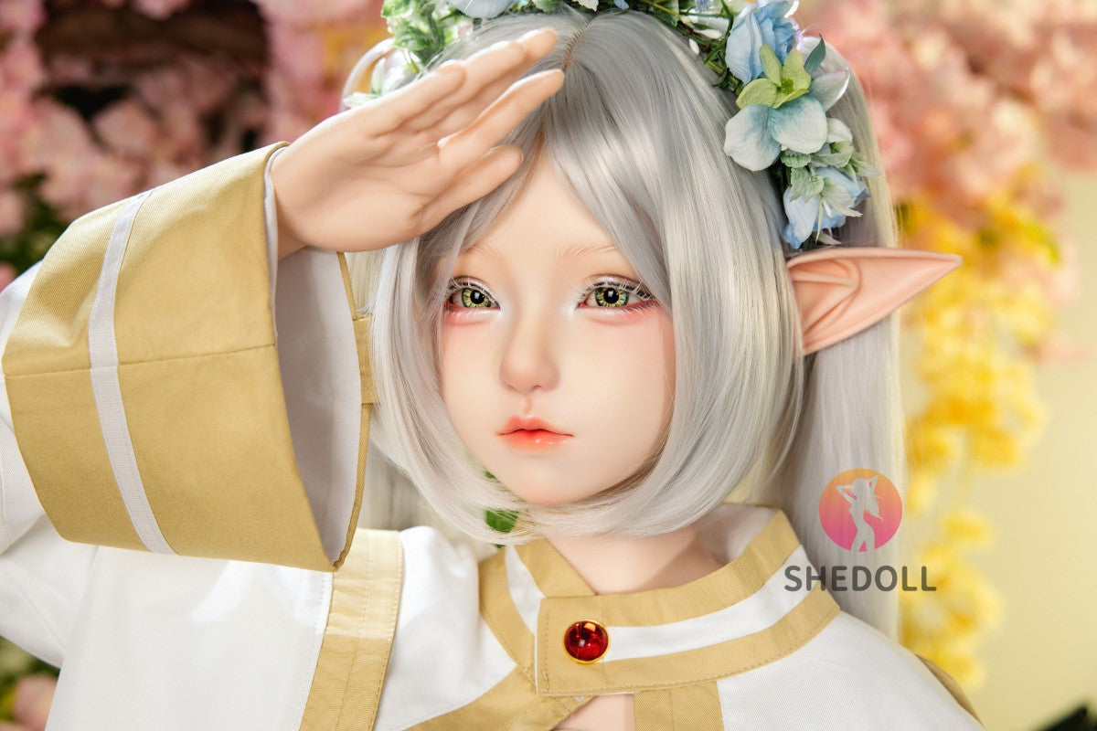 Frieren seksnukk (SHEDOLL 145 cm G-Cup #SH225 silikoon)