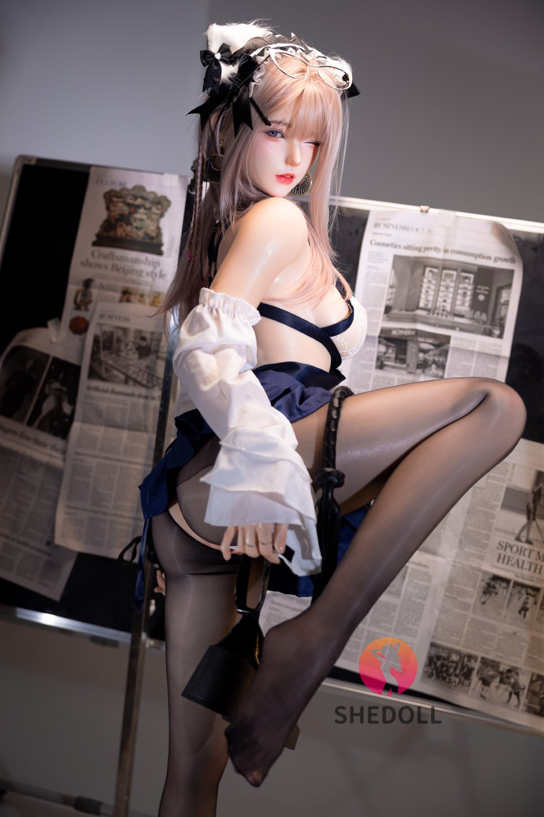 Jasmine seksnukk (SHEDOLL 168cm D-Cup #SH233 3.0 silikoon)