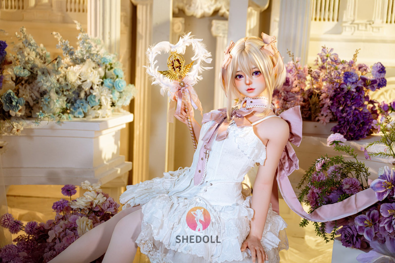 Tonsen seksnukk (SHEDOLL 150 cm B-Cup #SH234 2.0 Silikoon)