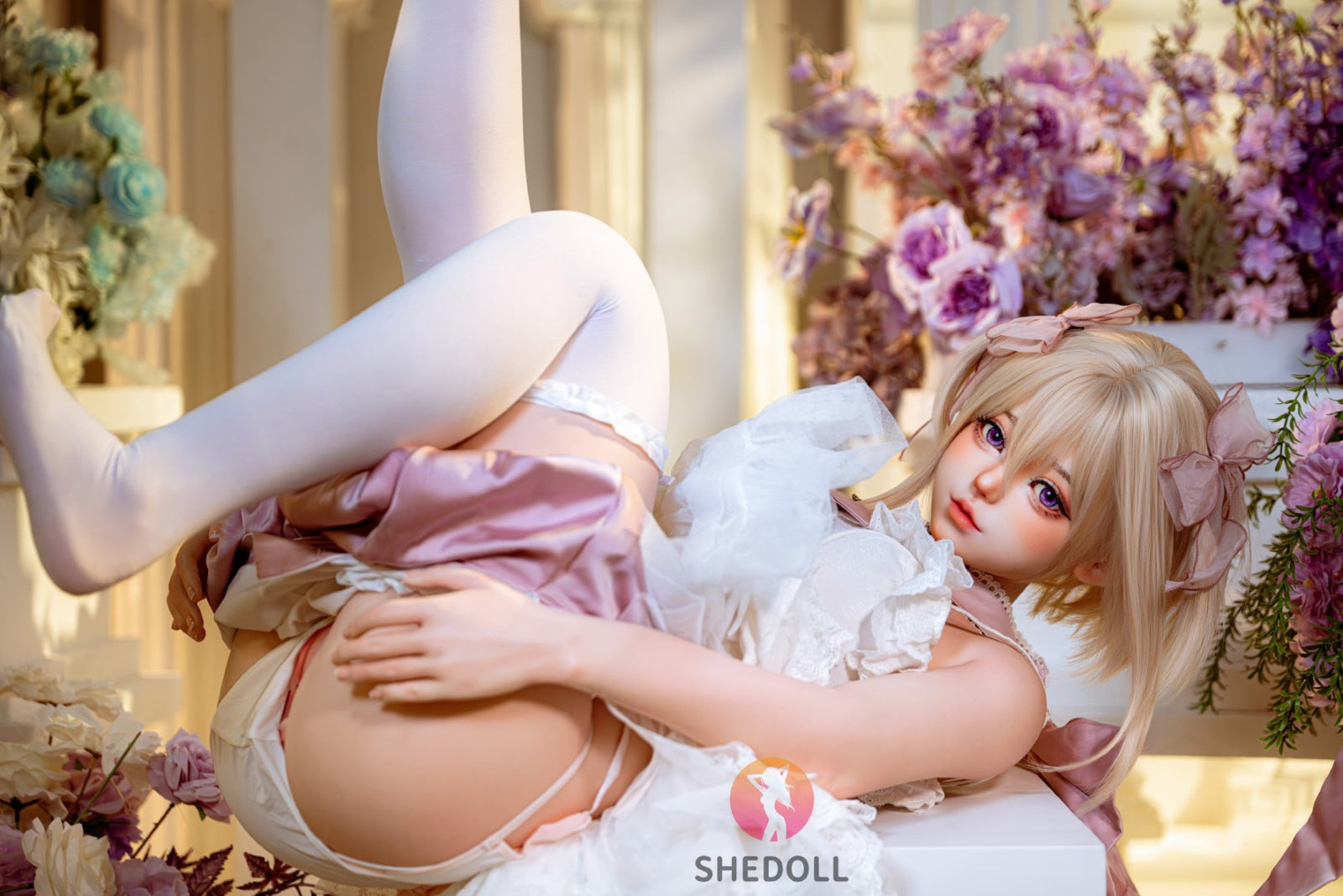 Tonsen seksnukk (SHEDOLL 150 cm B-Cup #SH234 2.0 Silikoon)