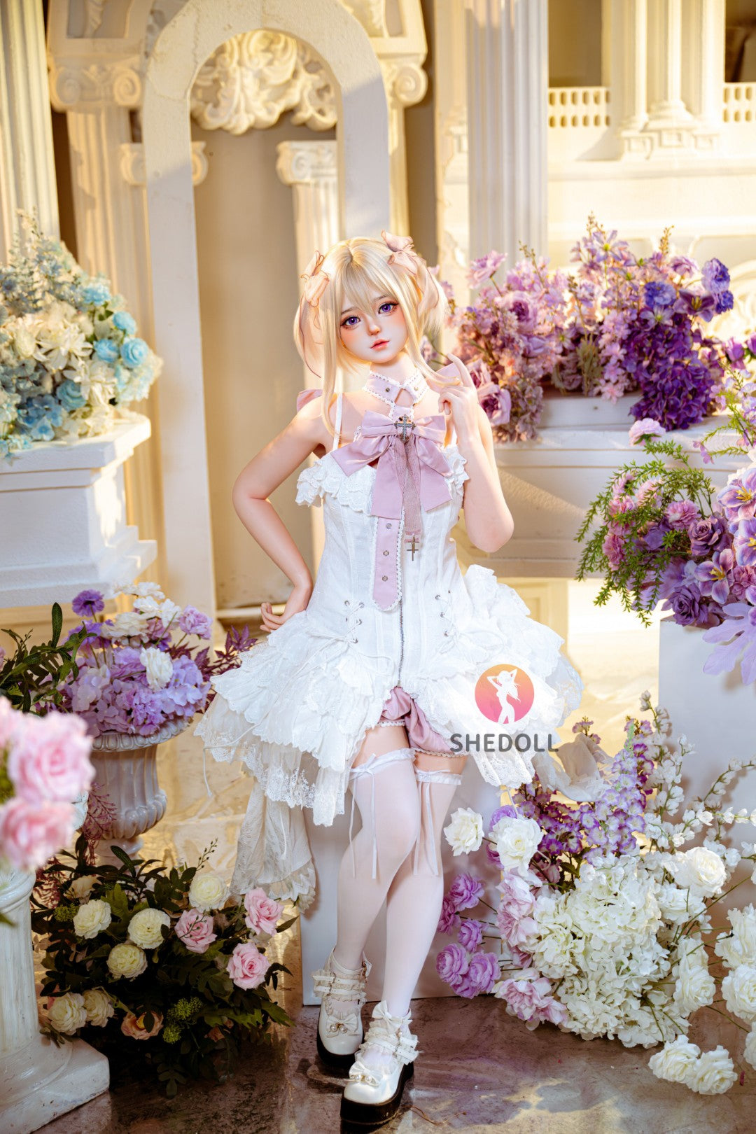 Tonsen seksnukk (SHEDOLL 150 cm B-Cup #SH234 2.0 Silikoon)