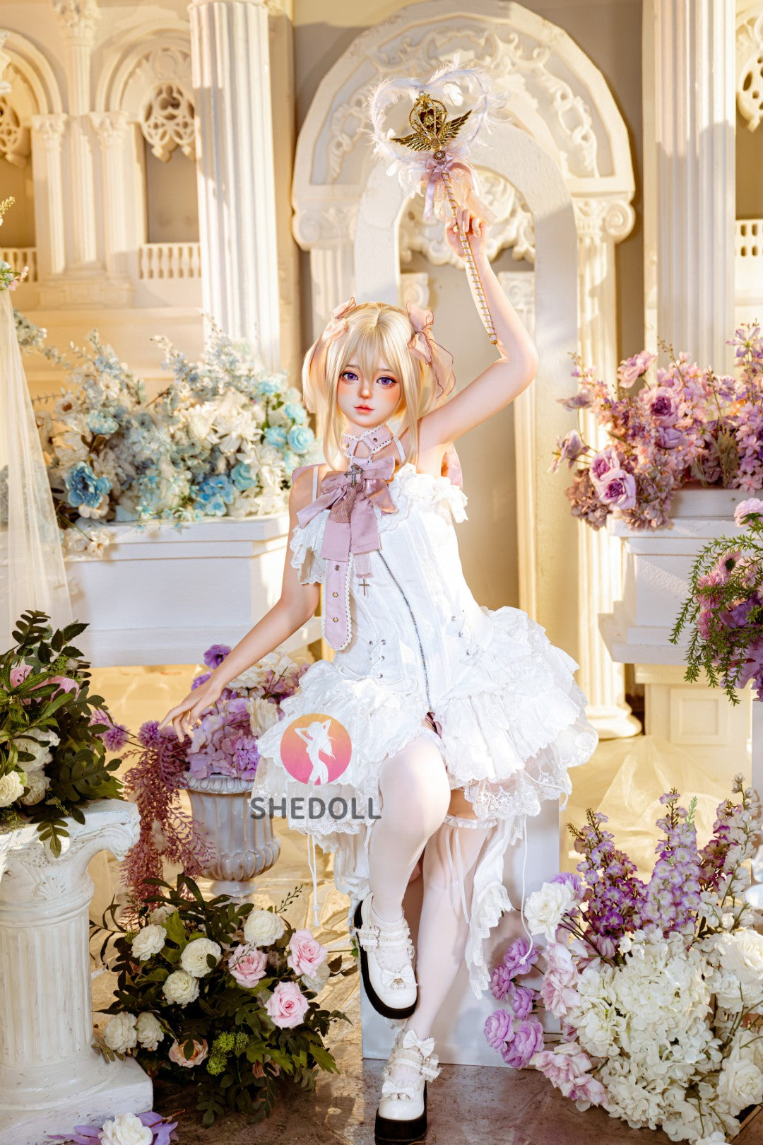Tonsen seksnukk (SHEDOLL 150 cm B-Cup #SH234 2.0 Silikoon)