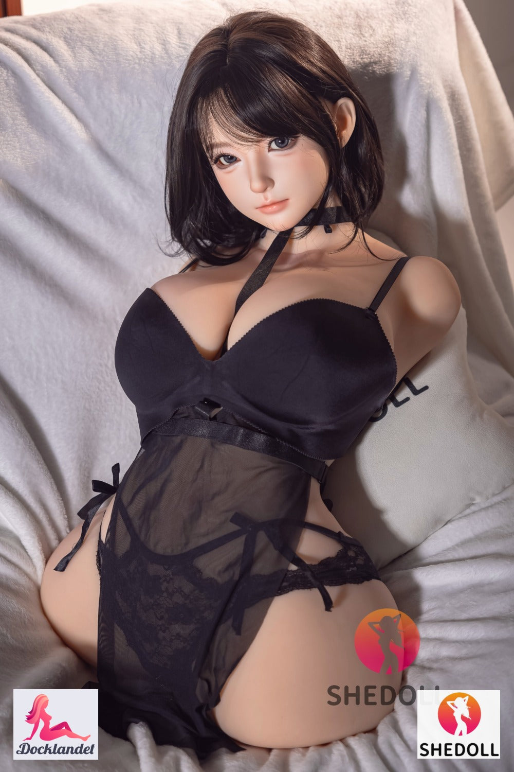 Torso seksnukk (SHEDOLL 70 cm D-Cup # SH218 TPE)