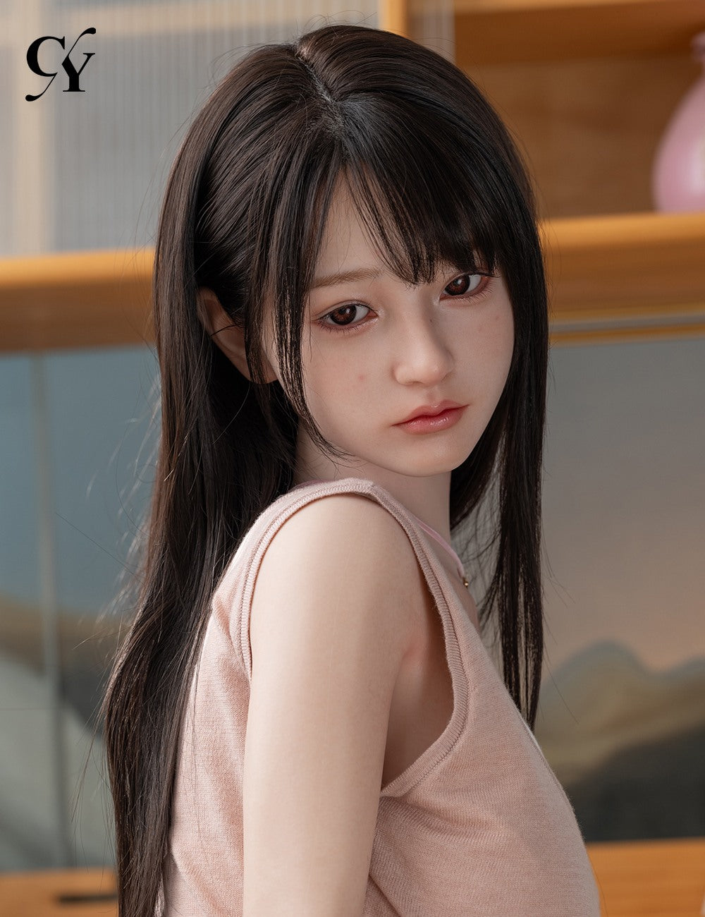 Shuyu seksnukk (TOP CYDOLL 157 cm D-tass TPE + silikoon)