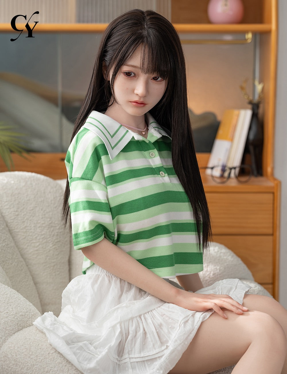 Shuyu seksnukk (TOP CYDOLL 157 cm D-tass TPE + silikoon)