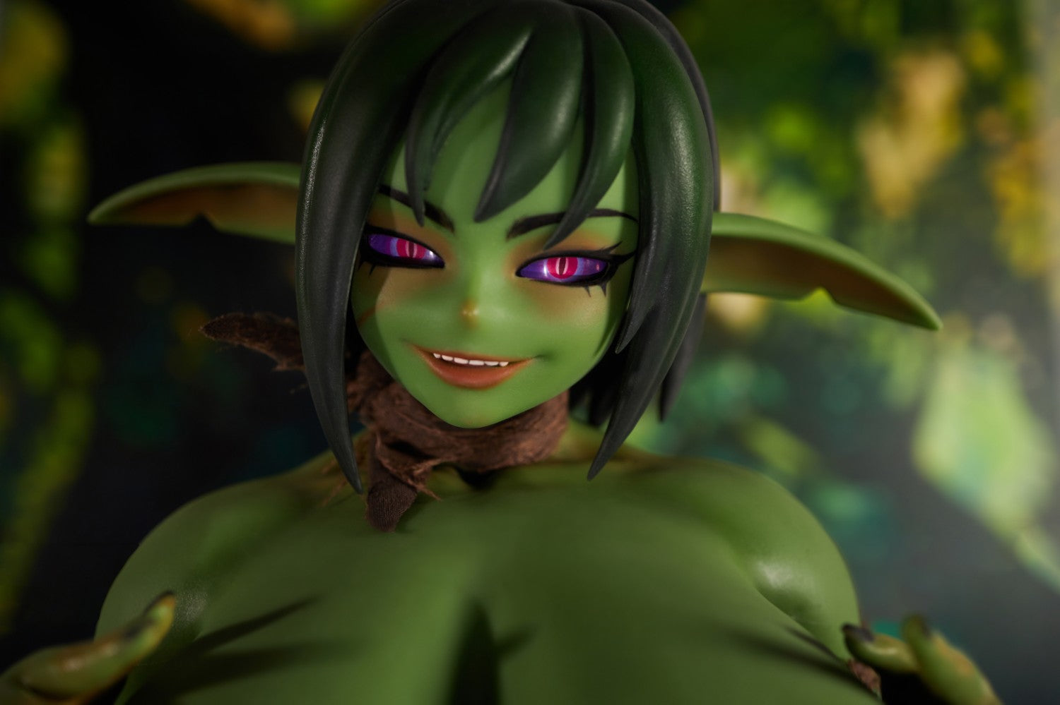 Zarga Night Elf Sexdocka (Climax Doll Mini 70cm V-kupa Silikon)