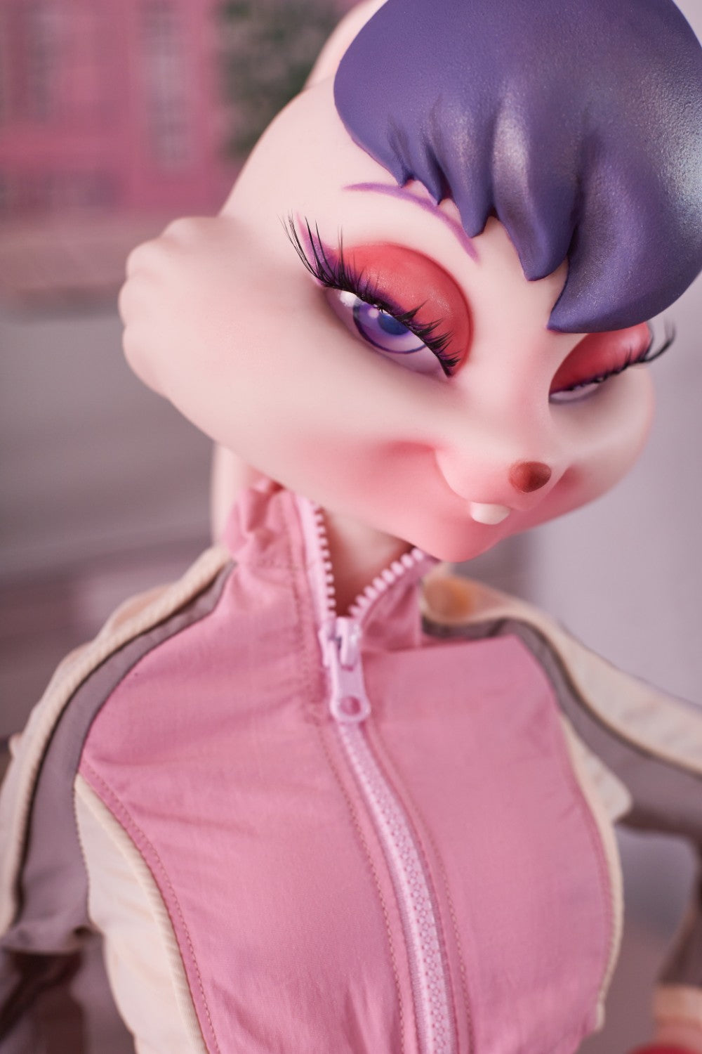 Lori Bunny seksnukk (Climax Doll Mini 70cm C-tass silikoon)