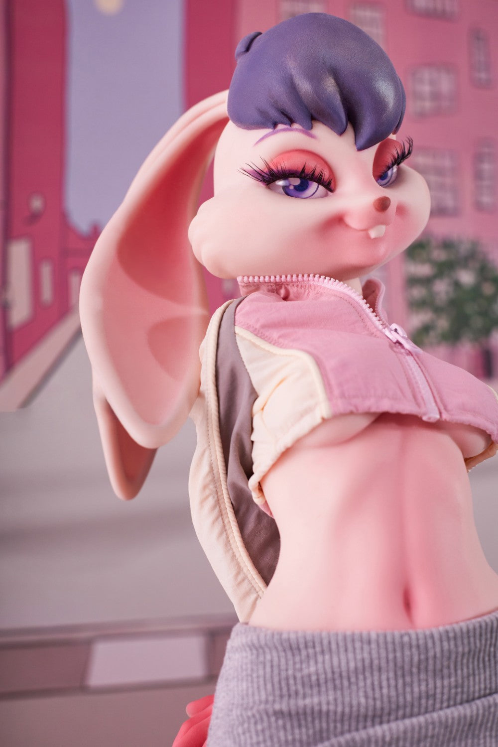 Lori Bunny seksnukk (Climax Doll Mini 70cm C-tass silikoon)