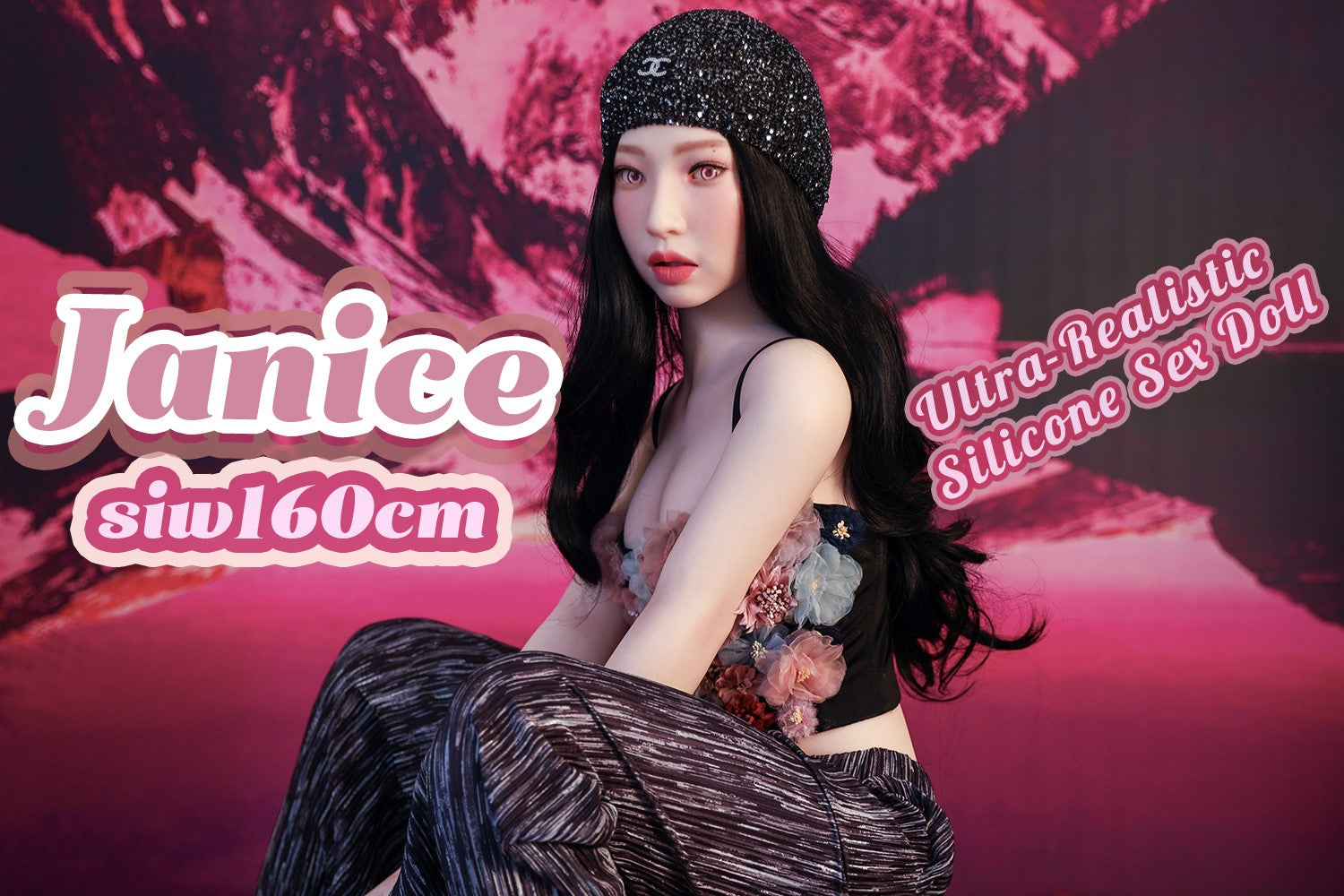 Janice seksnukk (Climax Doll Ultra 160cm A-tass silikoon)
