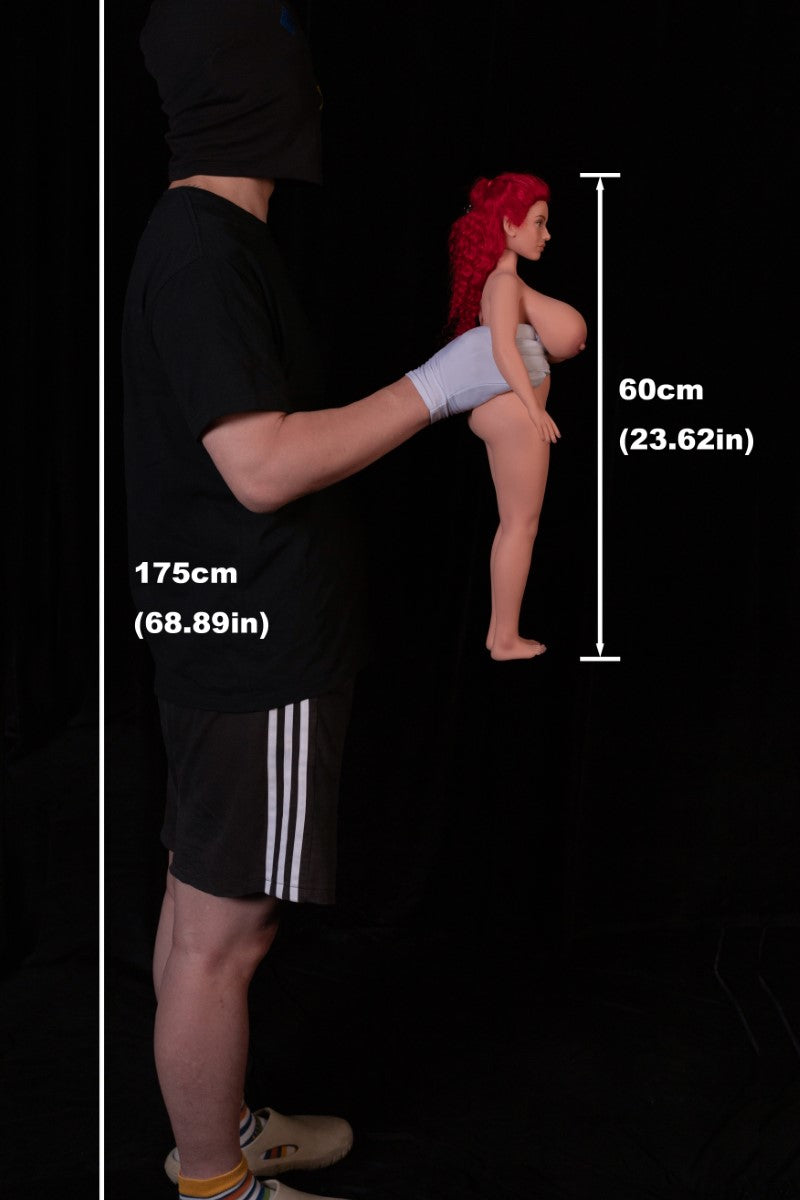 Hedy Sexdocka (Climax Doll Mini 60cm F-kupa Silikon)