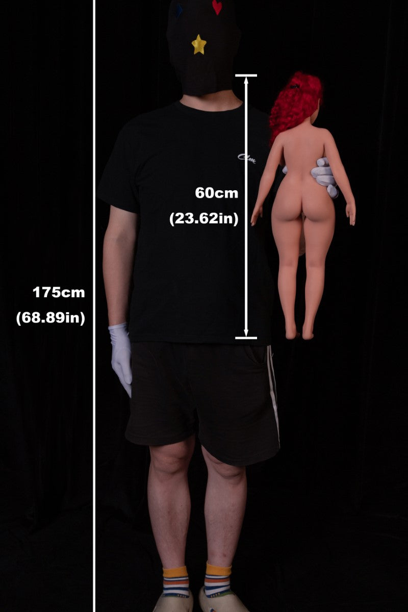Hedy Sexdocka (Climax Doll Mini 60cm F-kupa Silikon)