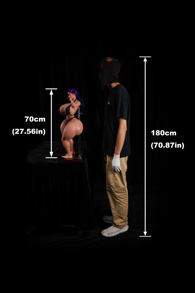 Dazia seksnukk (Climax Doll Mini 70cm S-tass silikoon)