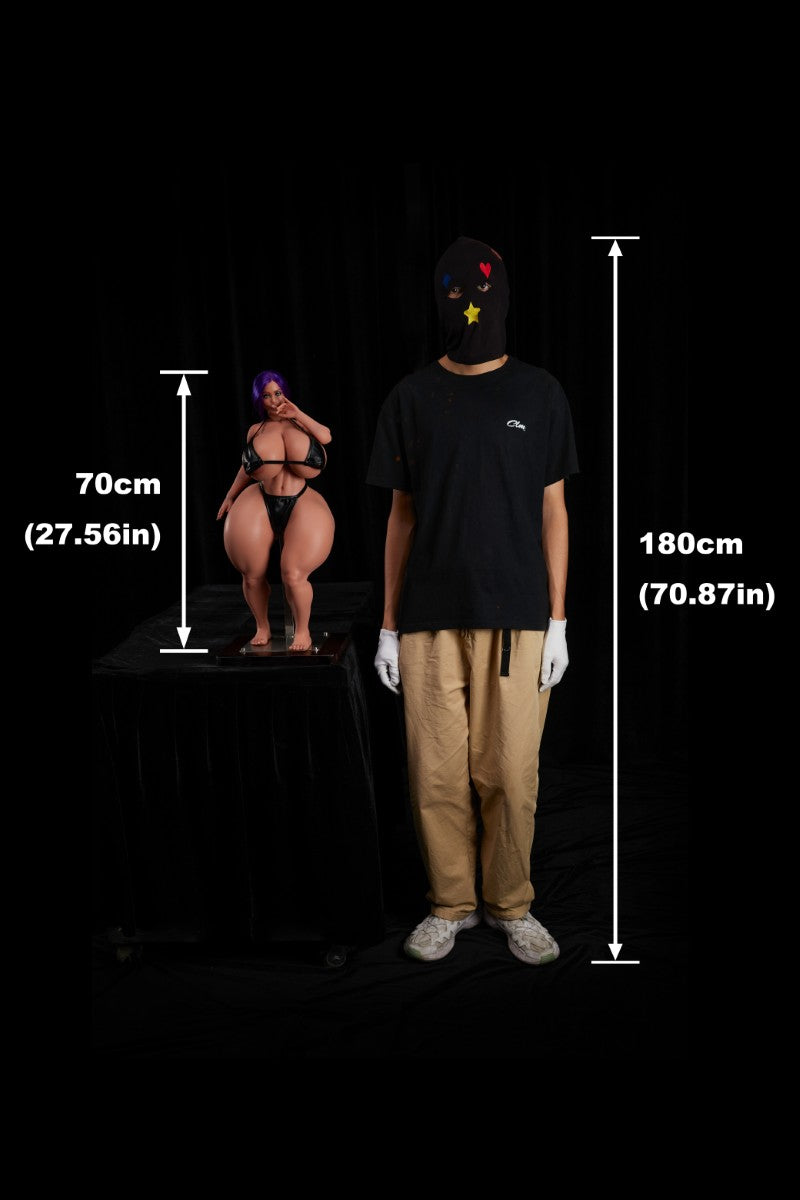 Dazia seksnukk (Climax Doll Mini 70cm S-tass silikoon)