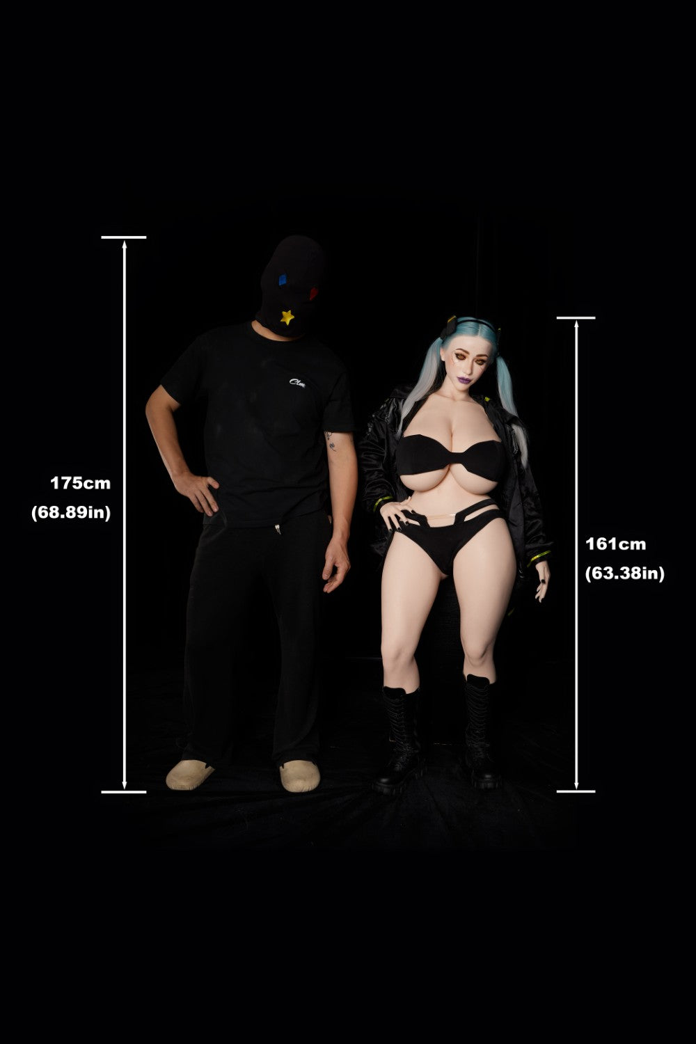 Tasha seksnukk (Climax Doll Ultra 161cm I-tass silikoon)