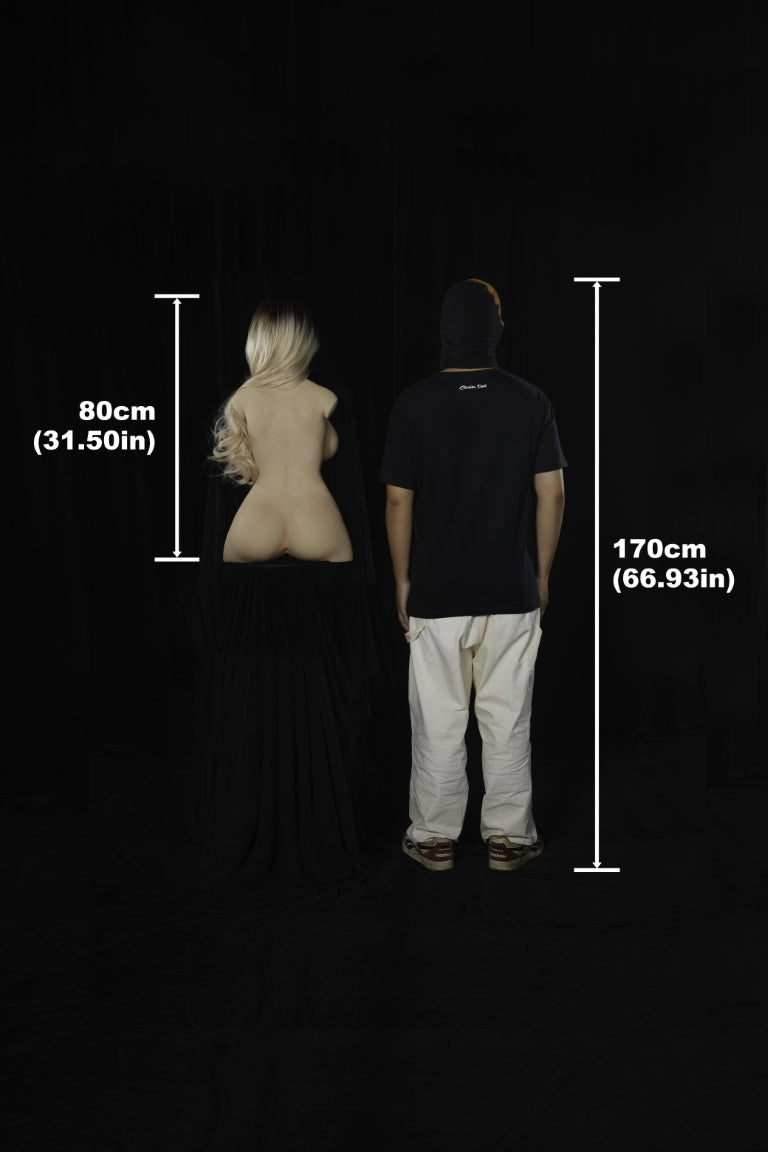 Miko Torso seksnukk (Climax Nukk ULW 80cm E-tass silikoon)