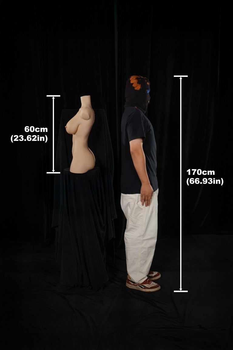 Torso 662# seksnukk (Climax Nukk ULW 60cm E-tass silikoon)