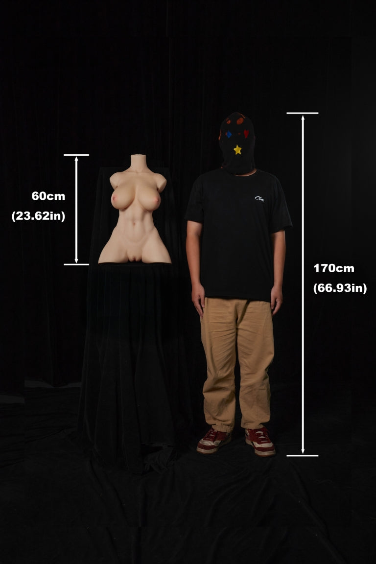 Torso 663# Sexdocka (Climax Doll ULW 60cm F-kupa Silikon)