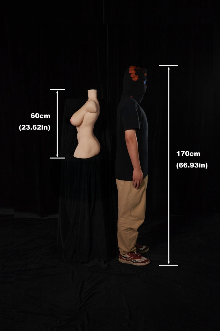 Torso 663# Sexdocka (Climax Doll ULW 60cm F-kupa Silikon)