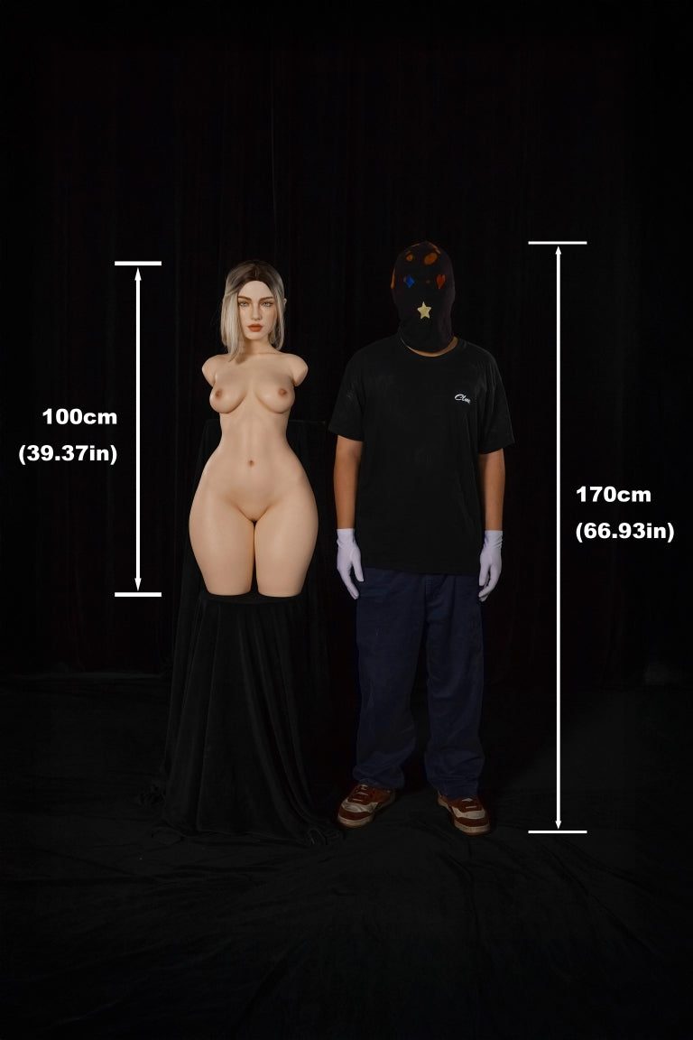 Eydis Torso seksnukk (Climax Nukk ULW 100cm E tass silikoon)