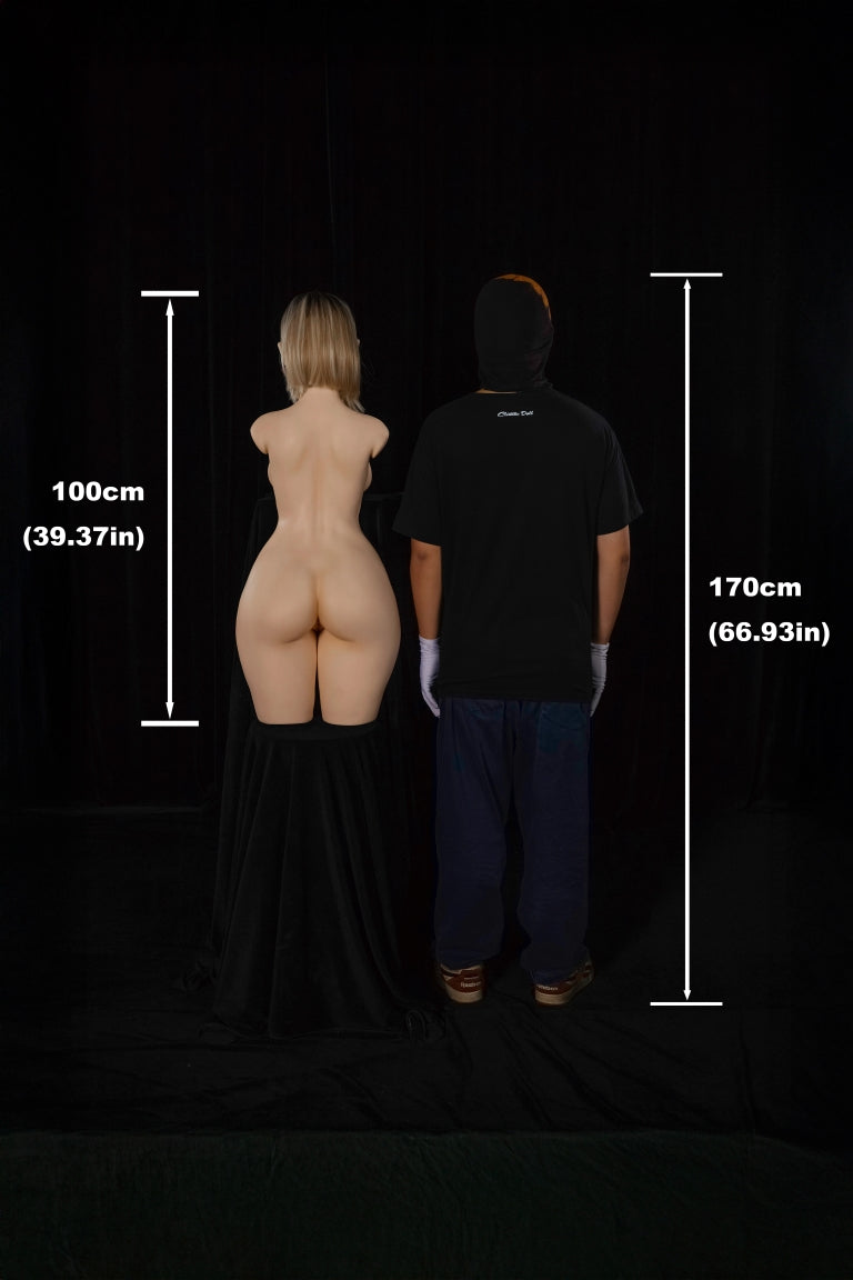 Eydis Torso seksnukk (Climax Nukk ULW 100cm E tass silikoon)