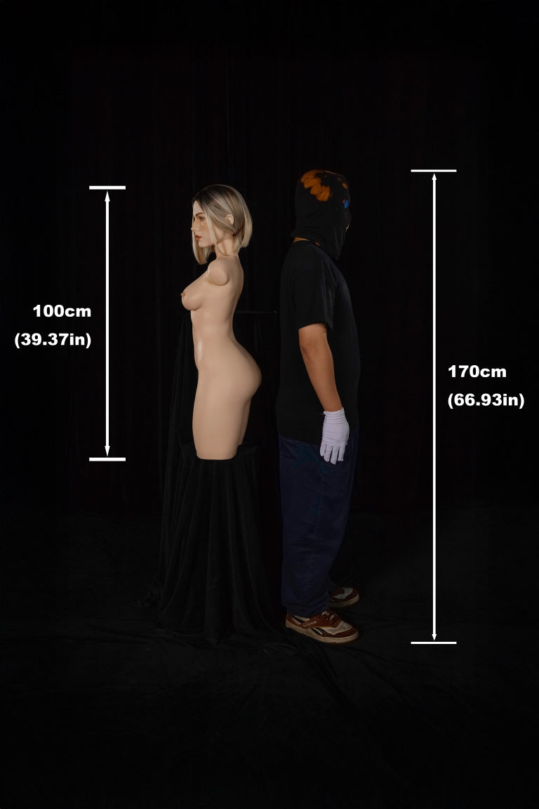 Eydis Torso seksnukk (Climax Nukk ULW 100cm E tass silikoon)