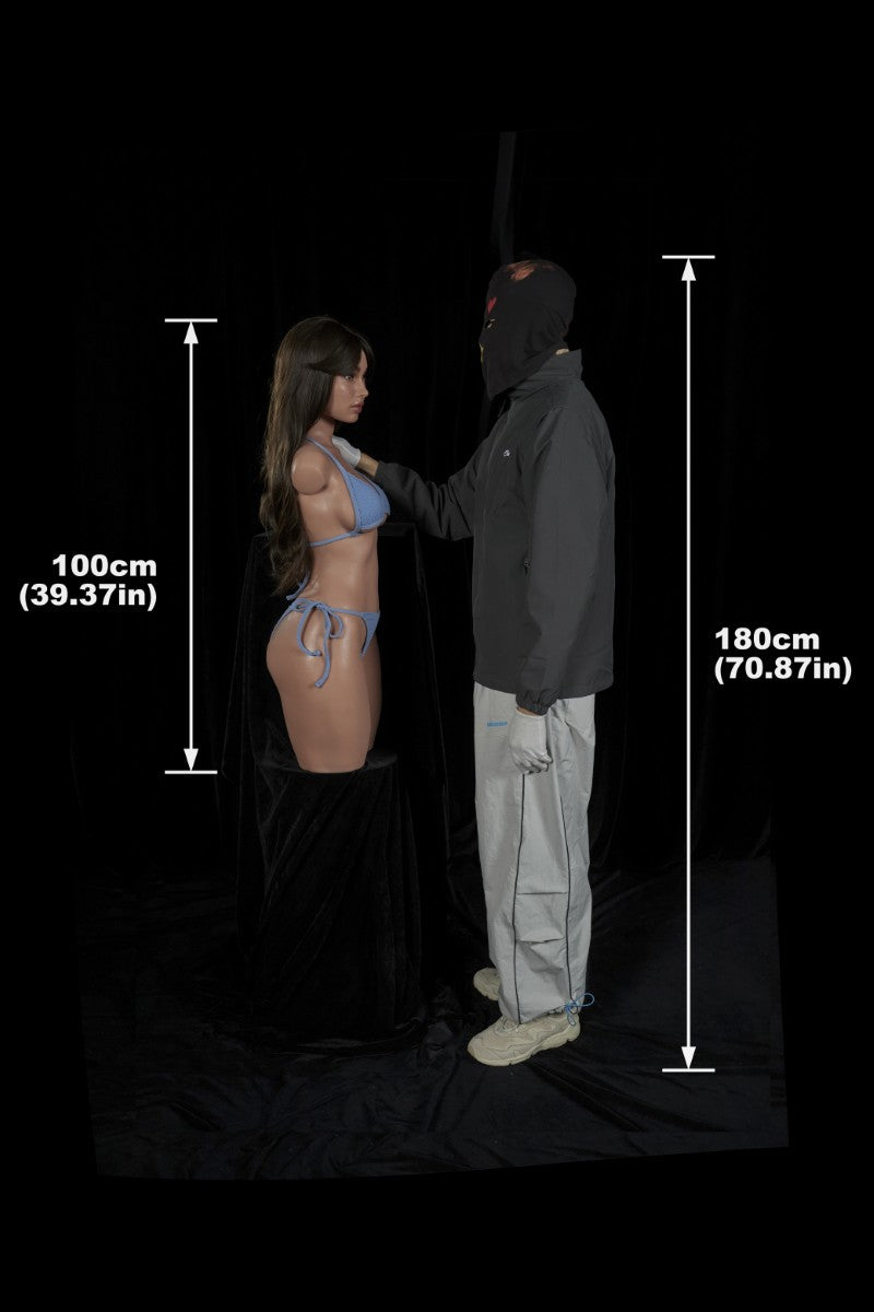 Morgan Torso seksnukk (Climax Nukk ULW 100cm E tass silikoon)