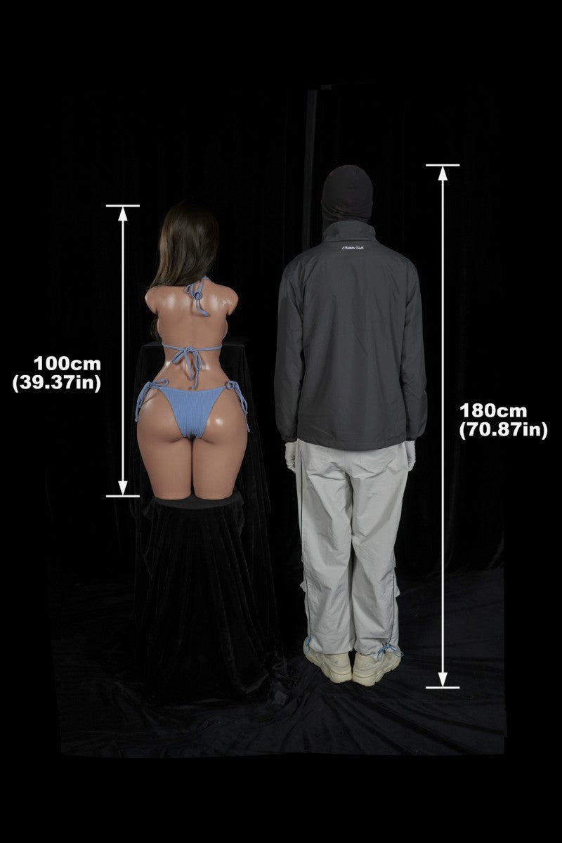 Morgan Torso seksnukk (Climax Nukk ULW 100cm E tass silikoon)