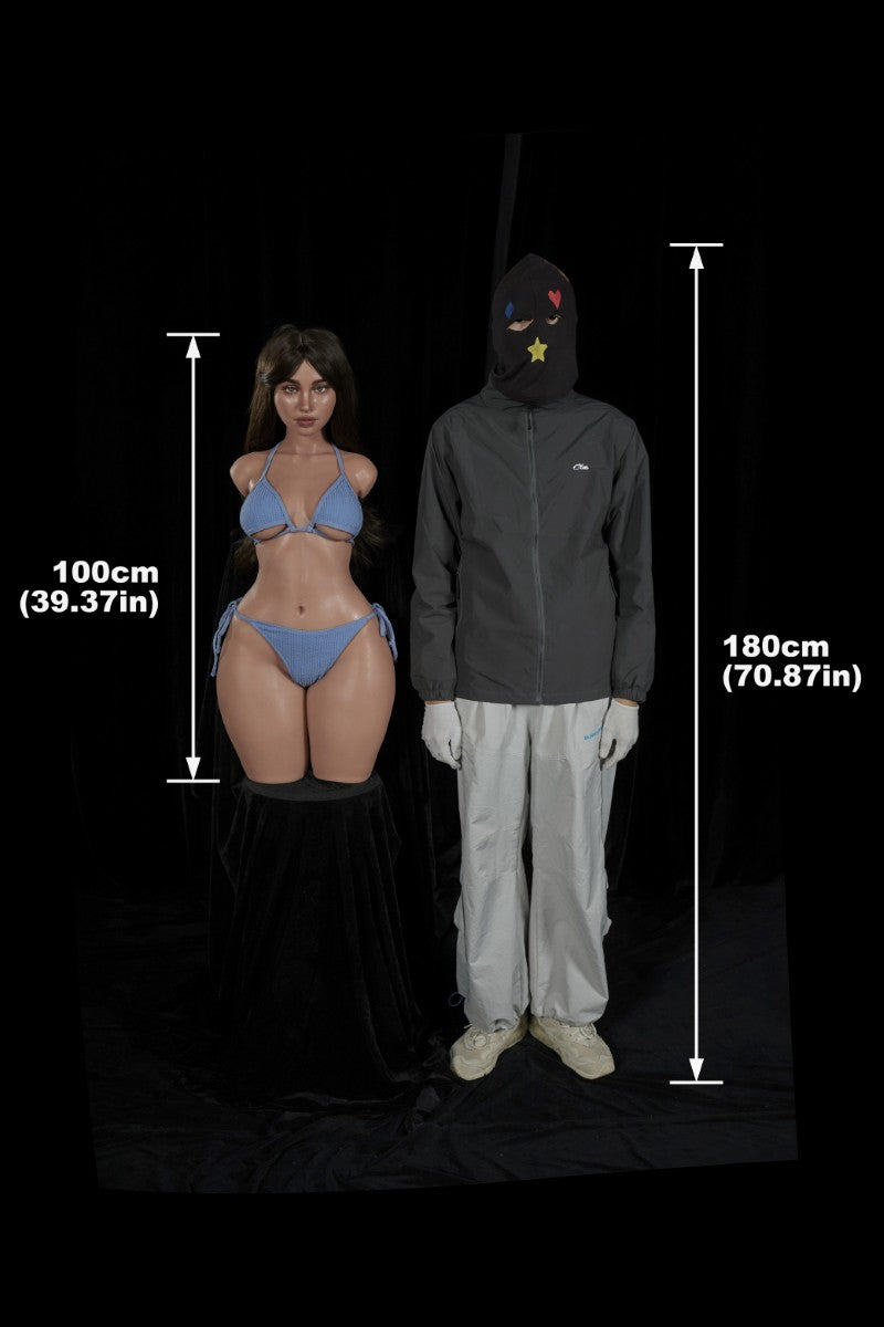 Morgan Torso seksnukk (Climax Nukk ULW 100cm E tass silikoon)