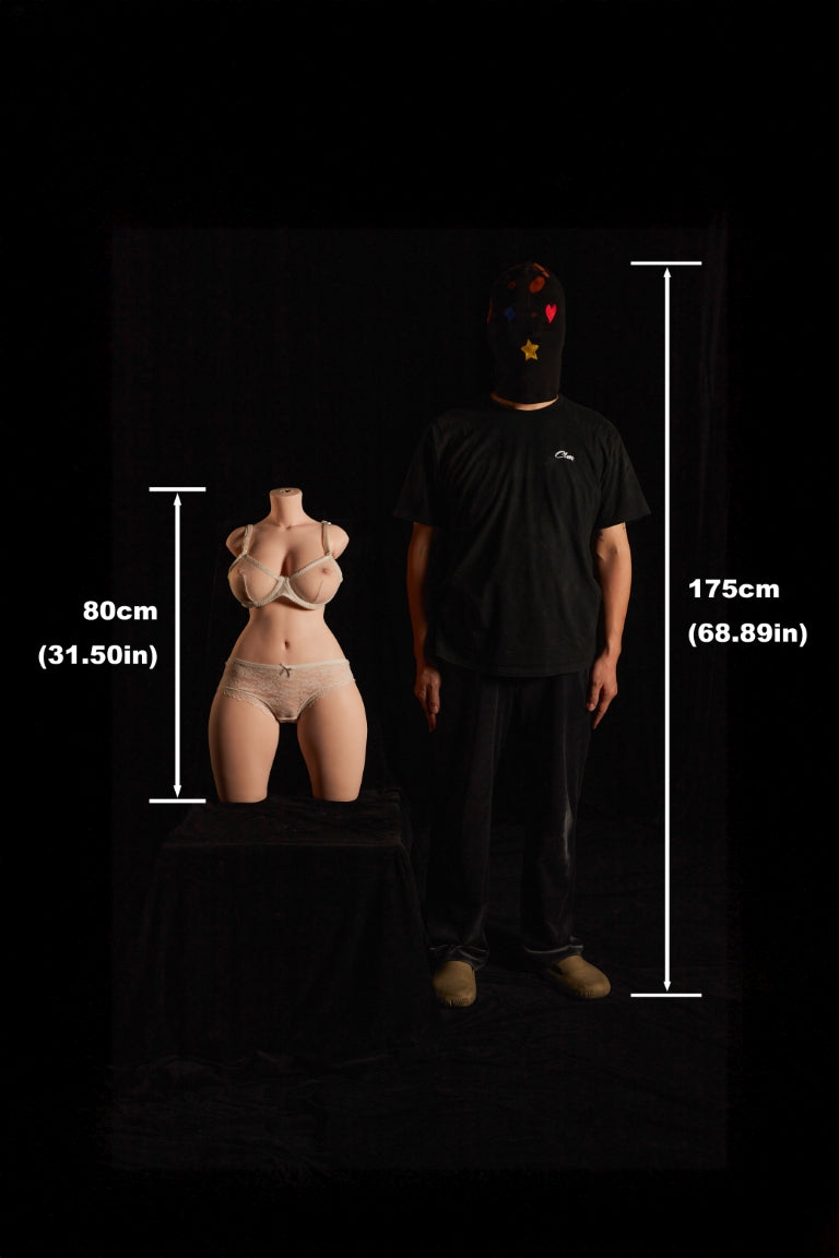 Torso 883# seksnukk (Climax Nukk ULW 80cm E-tass silikoon)