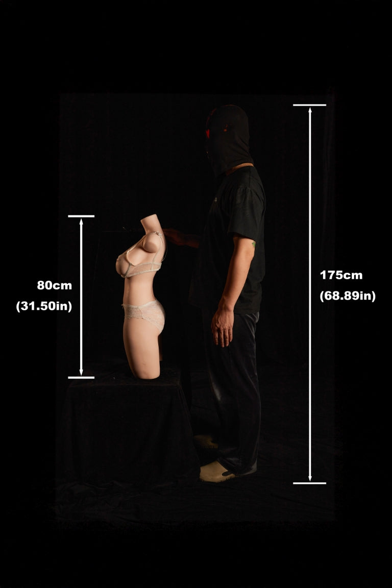 Torso 883# seksnukk (Climax Nukk ULW 80cm E-tass silikoon)
