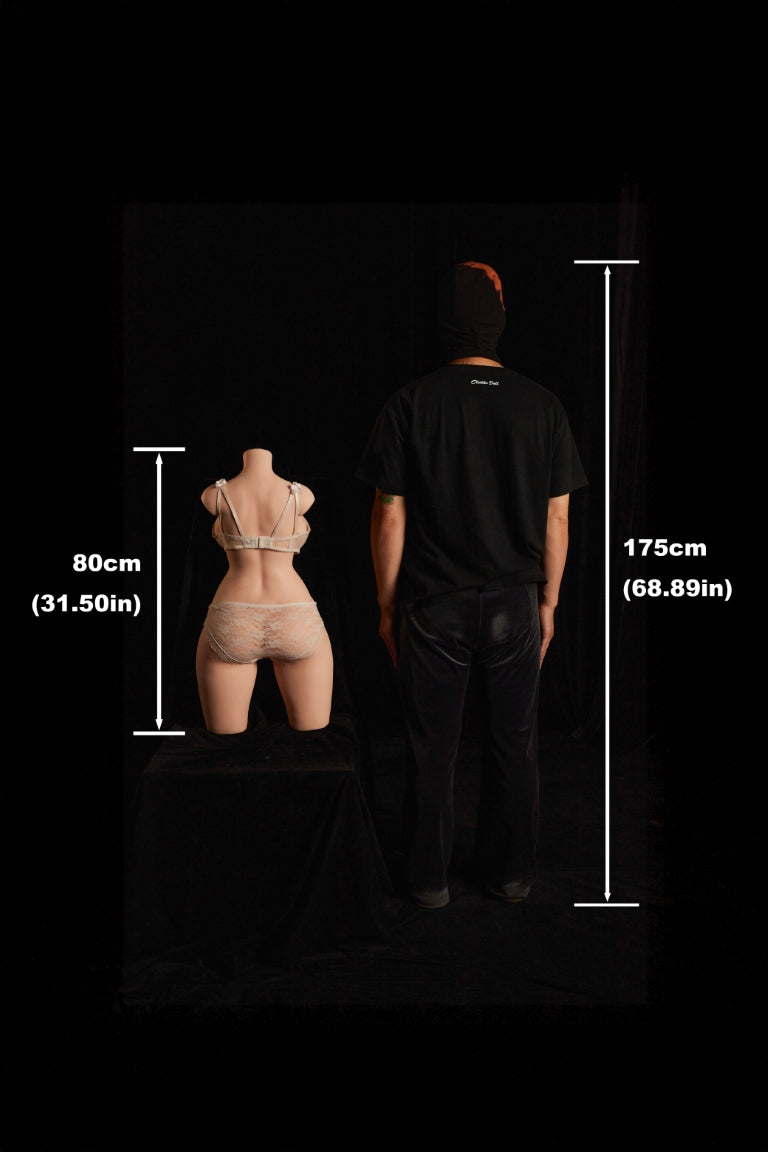 Torso 883# seksnukk (Climax Nukk ULW 80cm E-tass silikoon)