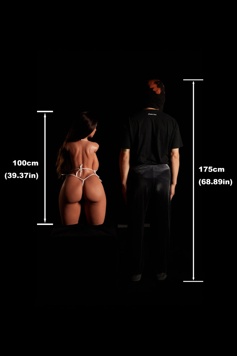 Hazel Torso seksnukk (Climax Nukk ULW 100cm K-tass silikoon)