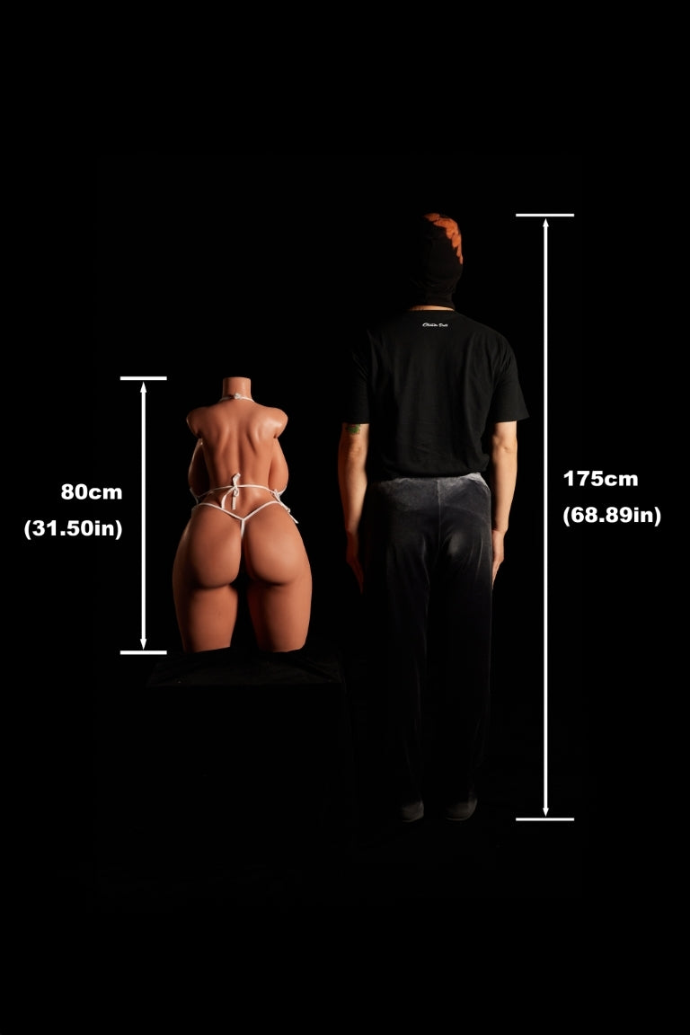 Torso 884# seksnukk (Climax Nukk ULW 80cm K-tass silikoon)