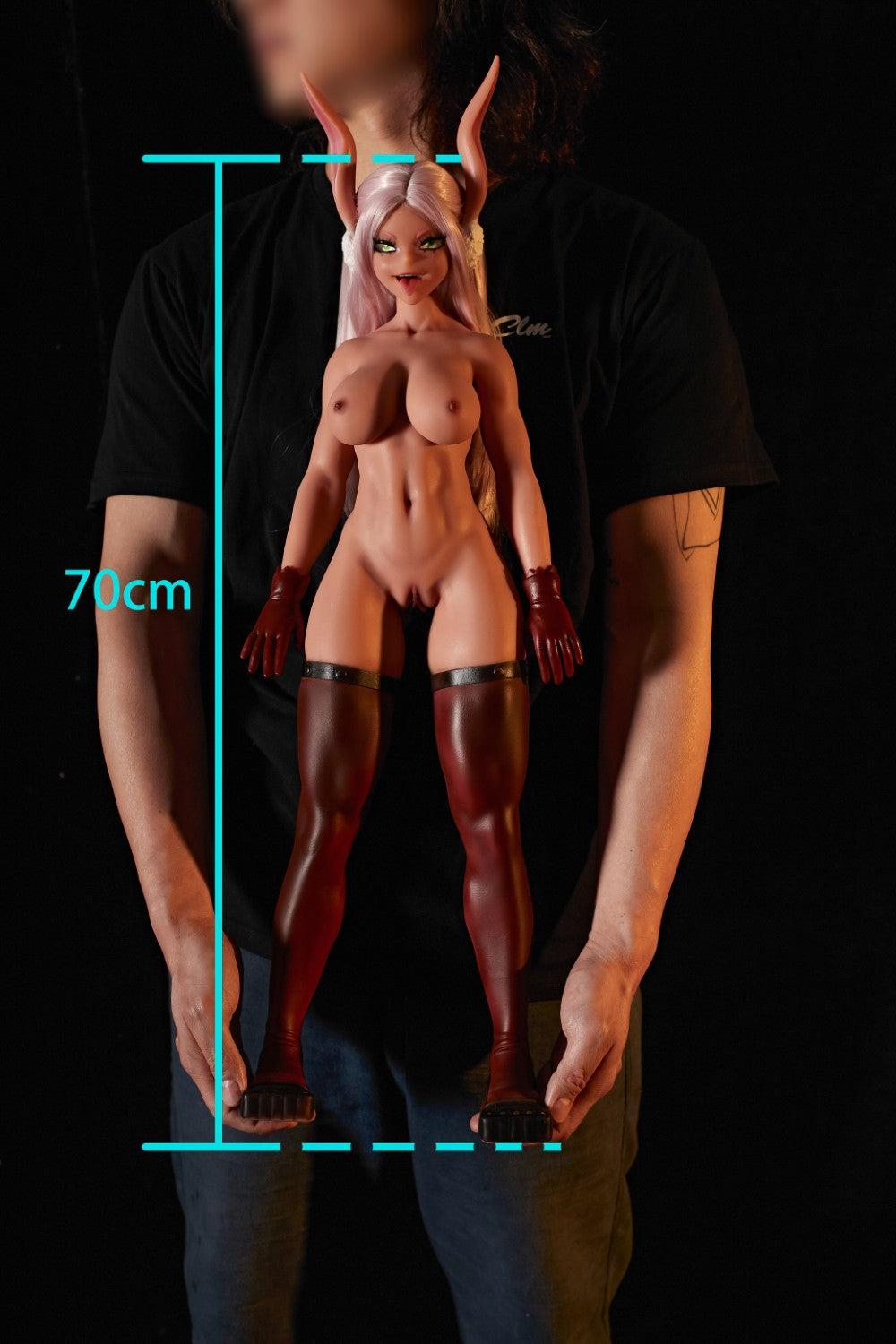 Mila seksnukk (Climax Doll Mini 70cm D-tass silikoon)