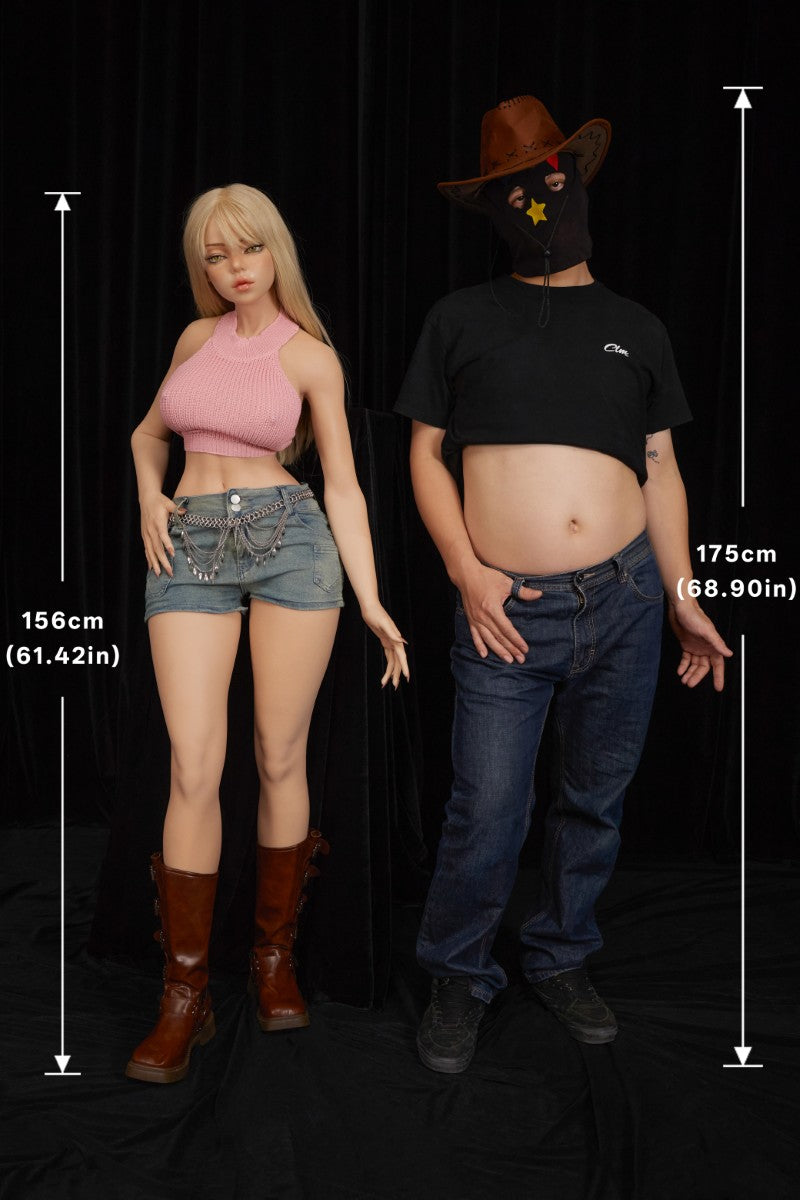 Rhea seksinukk (Climax Nukk ULW 156cm F-tass silikoon)