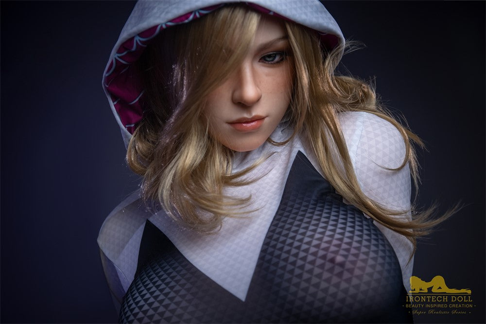 Gwen Sex Doll (Irontech Doll 167cm E-tass S38 silikoon)