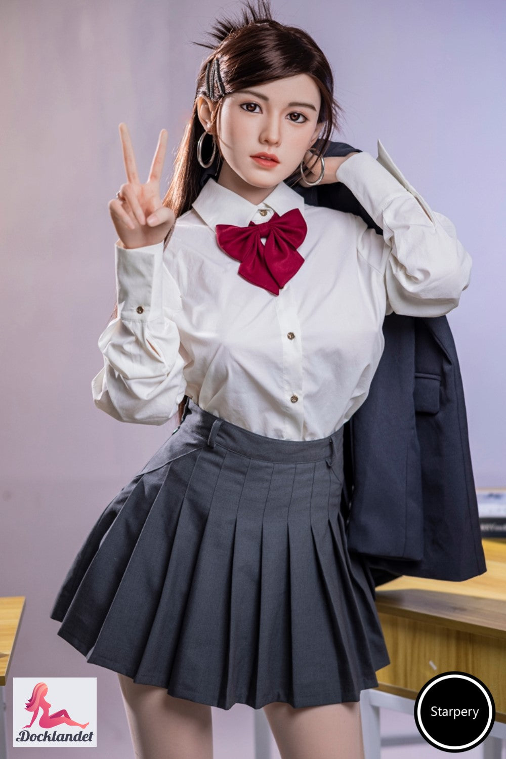 Nina seksnukk (Starpery 171 cm D-tass TPE + silikoon)