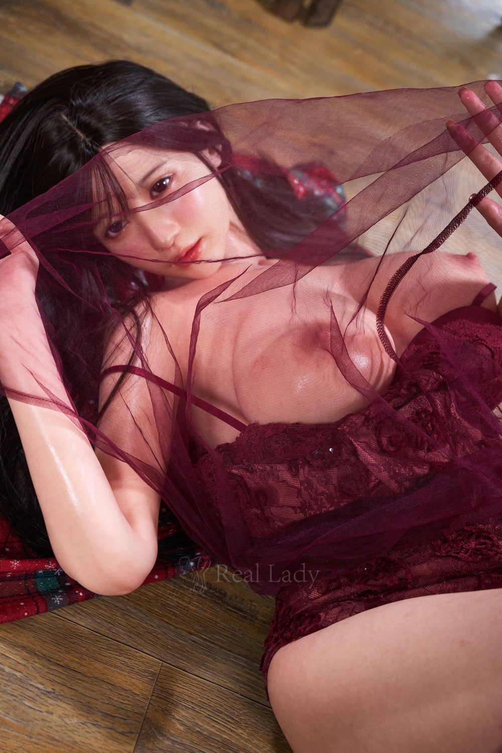 Emilia seksnukk (Real Lady 159 cm F-Cup R18 RST silikoon)
