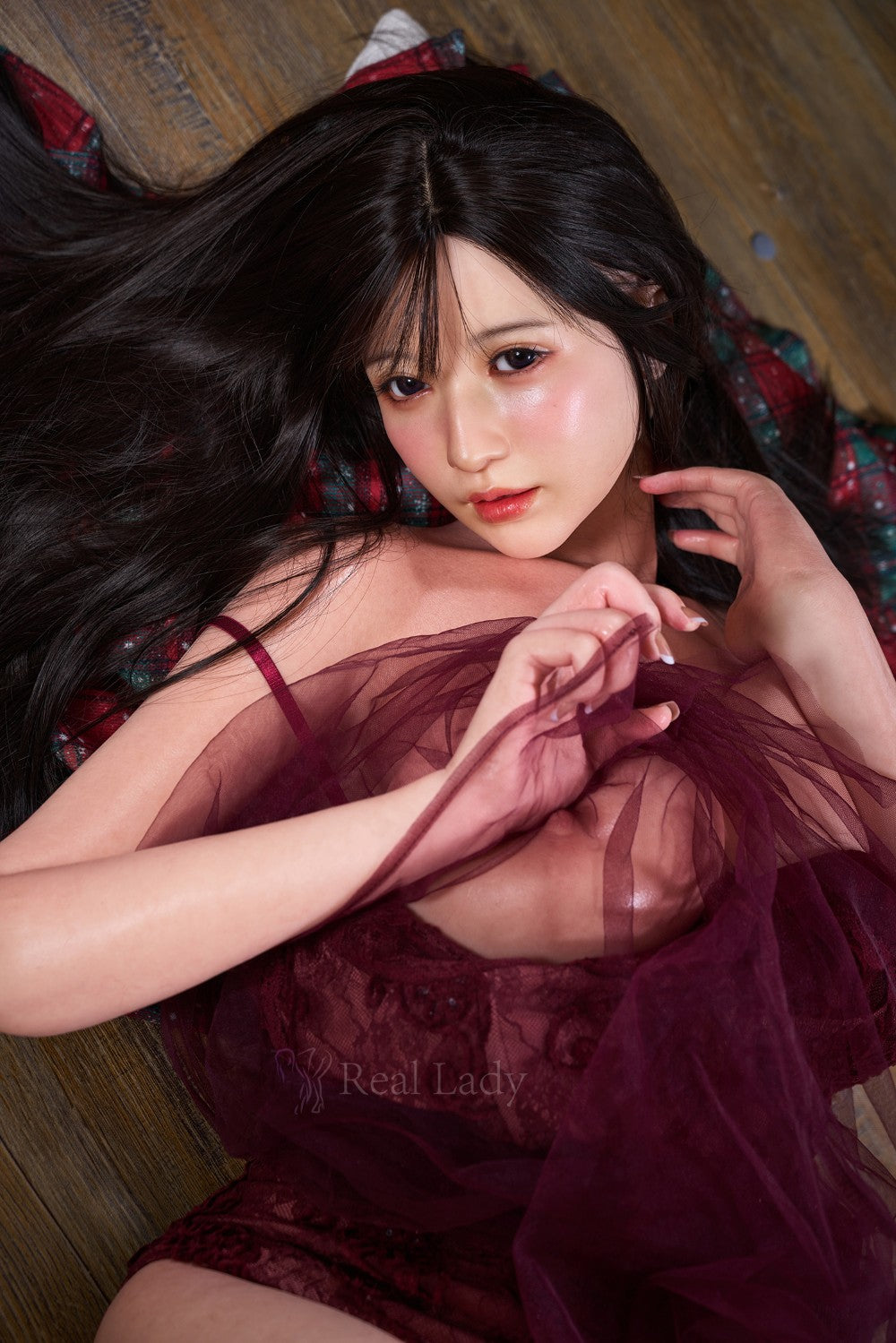 Emilia seksnukk (Real Lady 159 cm F-Cup R18 RST silikoon)