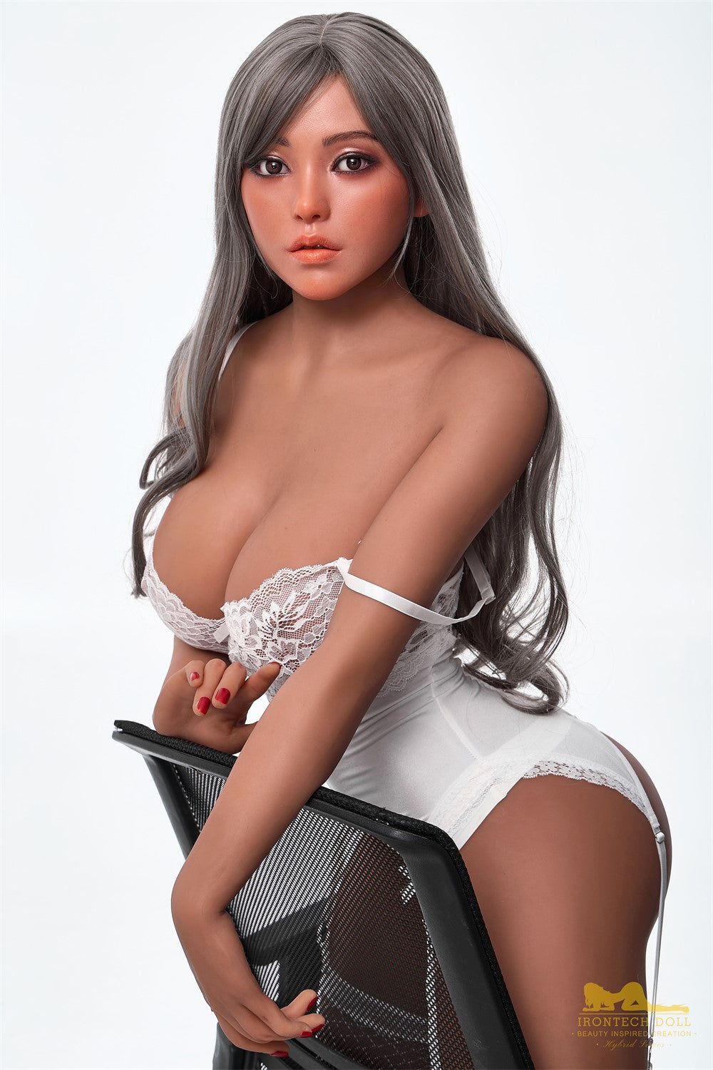 Tamika seksnukk (Irontech Doll 164 cm G-Cup S40 TPE + silikoon)