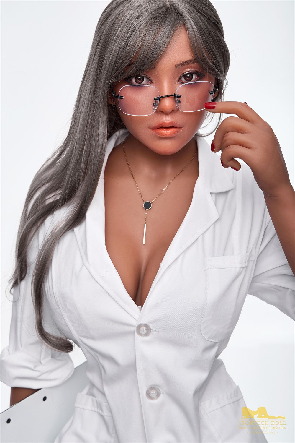 Tamika seksnukk (Irontech Doll 164 cm G-Cup S40 TPE + silikoon)